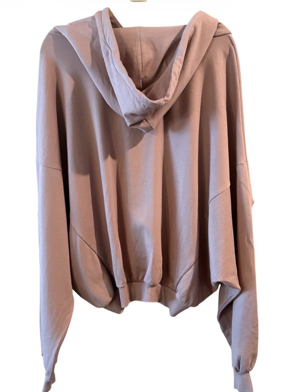 Young Fabulous & Broke Raissa Pink Batwing Hoodie M/L Oversized Sweatshirt - Picture 3 of 13